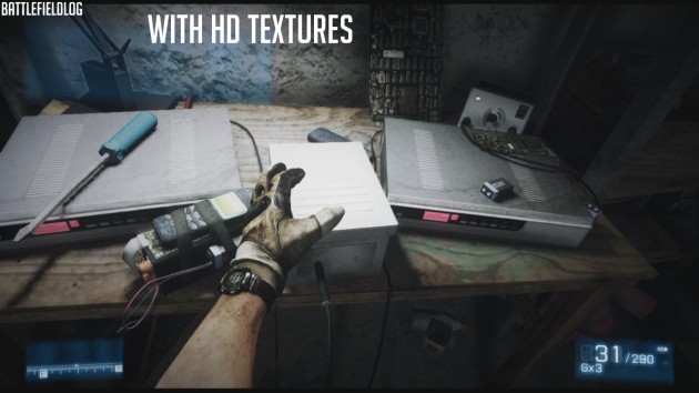 Battlefield 3 tekstury HD