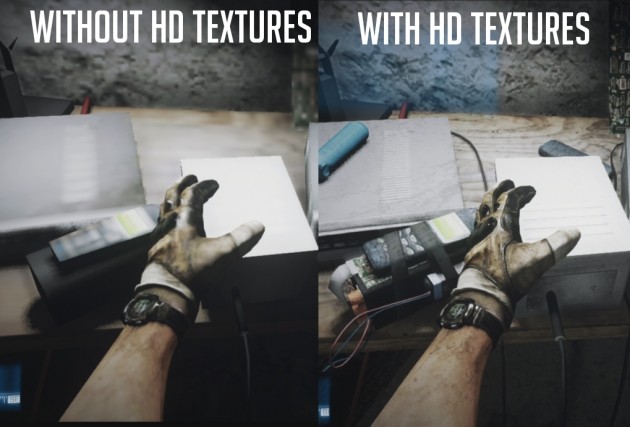 Battlefield 3 tekstury HD różnica